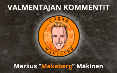 Valmentaja Makebergin kommentit