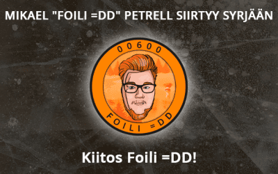 Mikael “Foili =DD” Petrell siirtyy syrjään