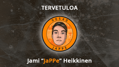 Tervetuloa Jami “JaPPe” Heikkinen!